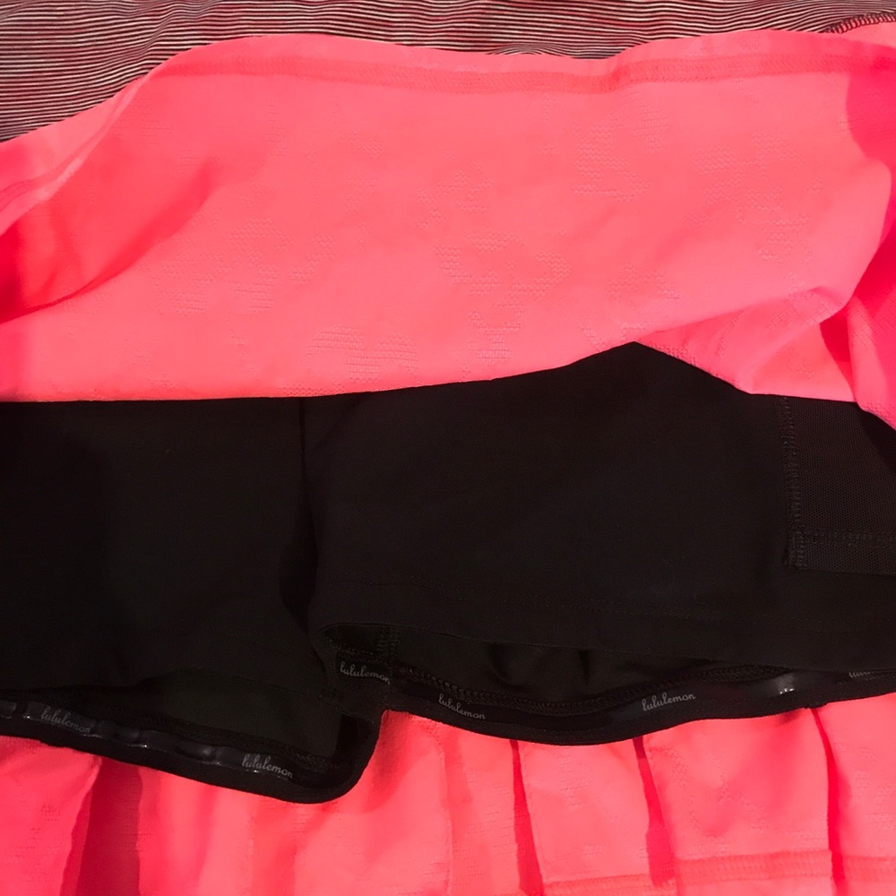Lululemon Pace Setter Skirt Skort Flash Jacquard - Picture 7 of 8